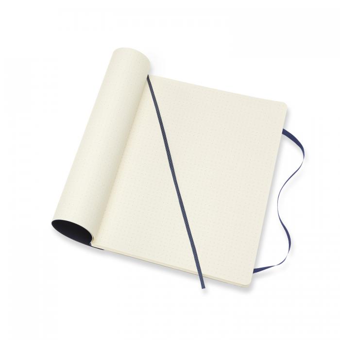 Moleskine Notebook Xlarge Soft Cover Blå Dotted